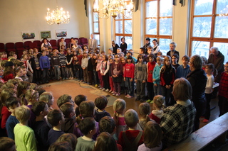 Erffnung in der Aula