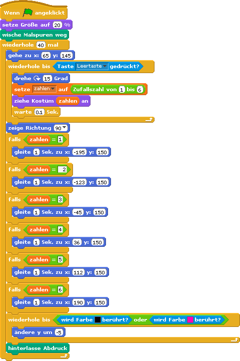 Scratch-Programm